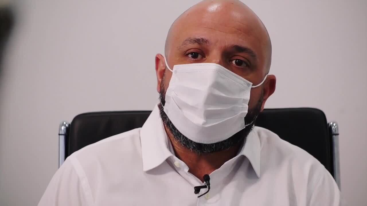 Nick Pape, president of 360 Health, donated 22,000 N95 masks to Minnesota hospital