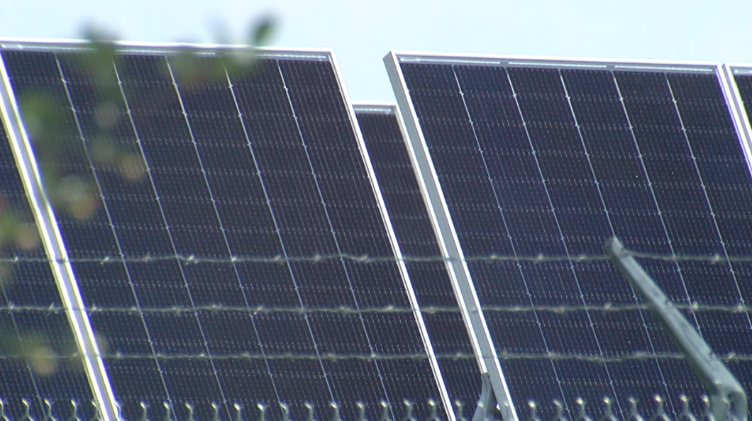 The New Market Solar Project site where the city of Cincinnati is buying solar power.