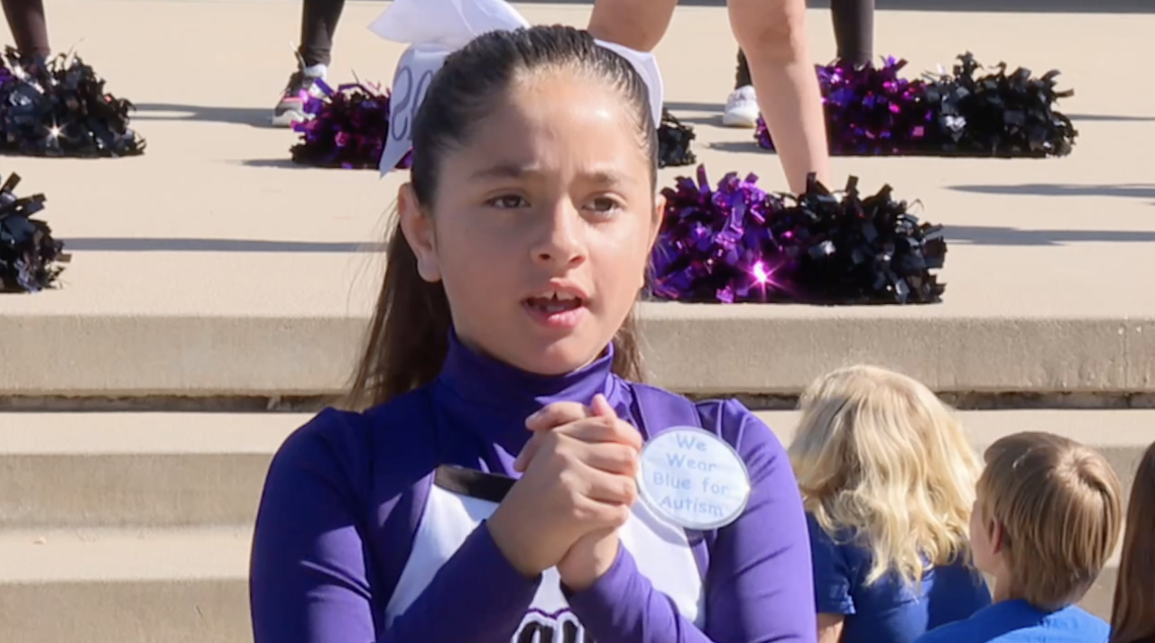 Bonillas cheerleader