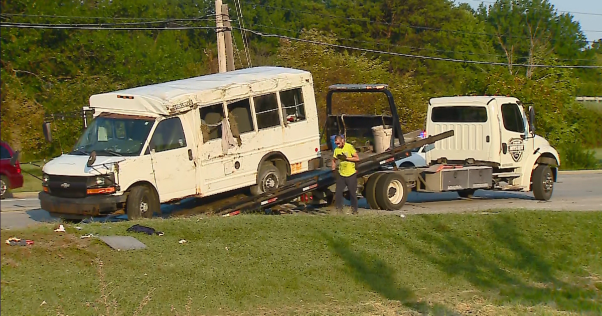 Multiple injured in small bus crash at 56th Street, Lafayette Road