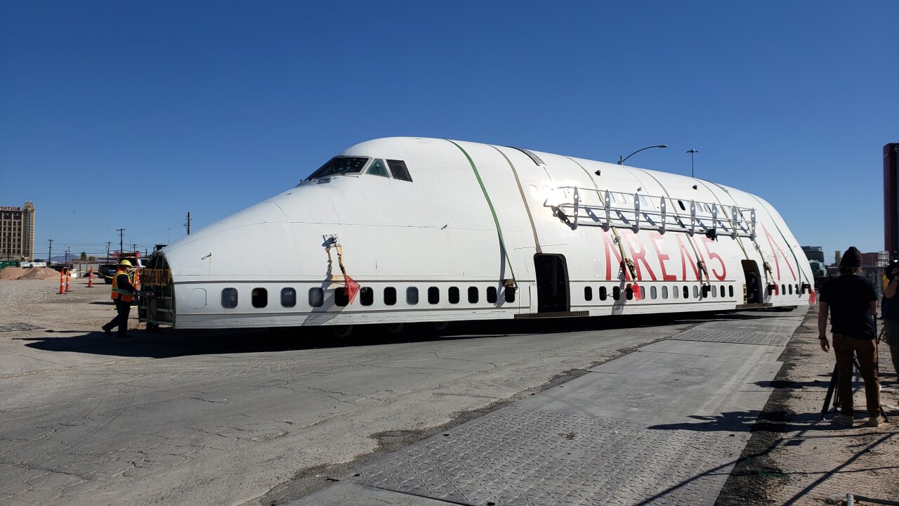 Boeing 747 at AREA15