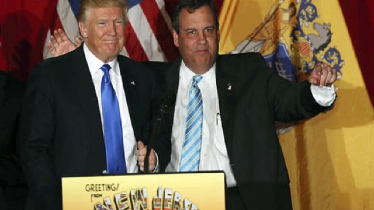 Trump helps Chris Christie pay off his campaign