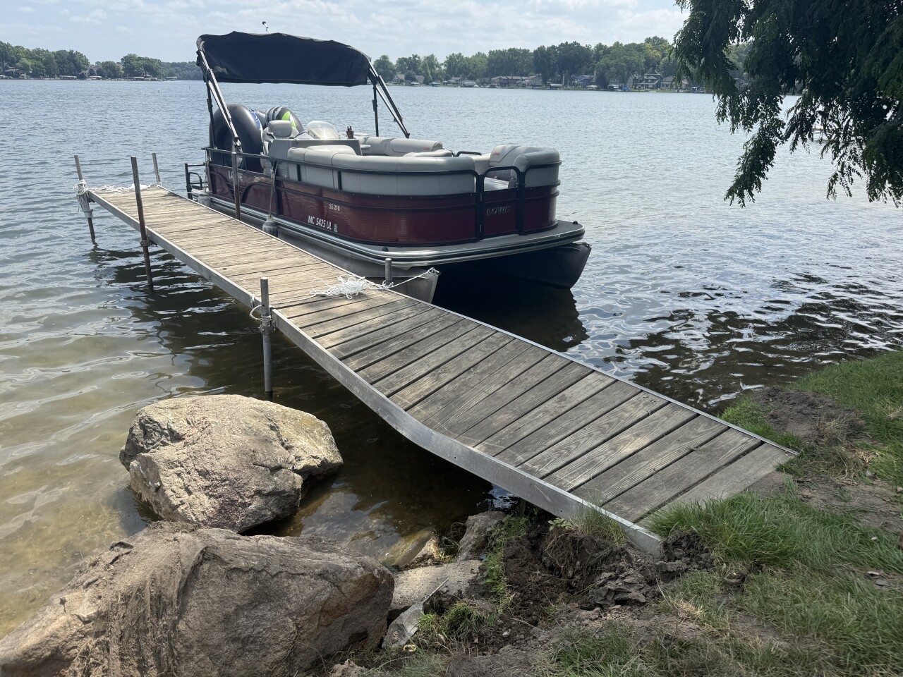 dock damage highland twp 1