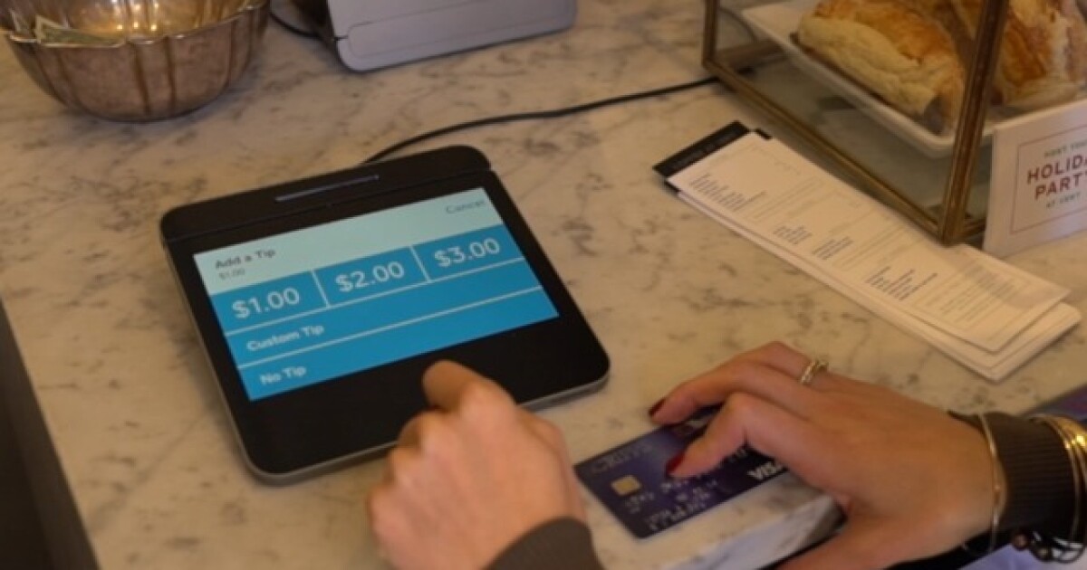 New electronic screens making you tip more?