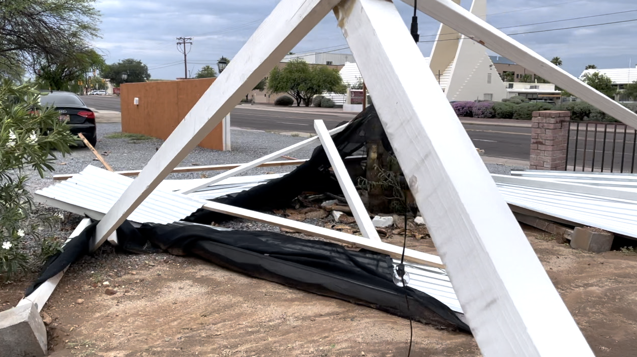 Monsoon brings more destruction to Tucson