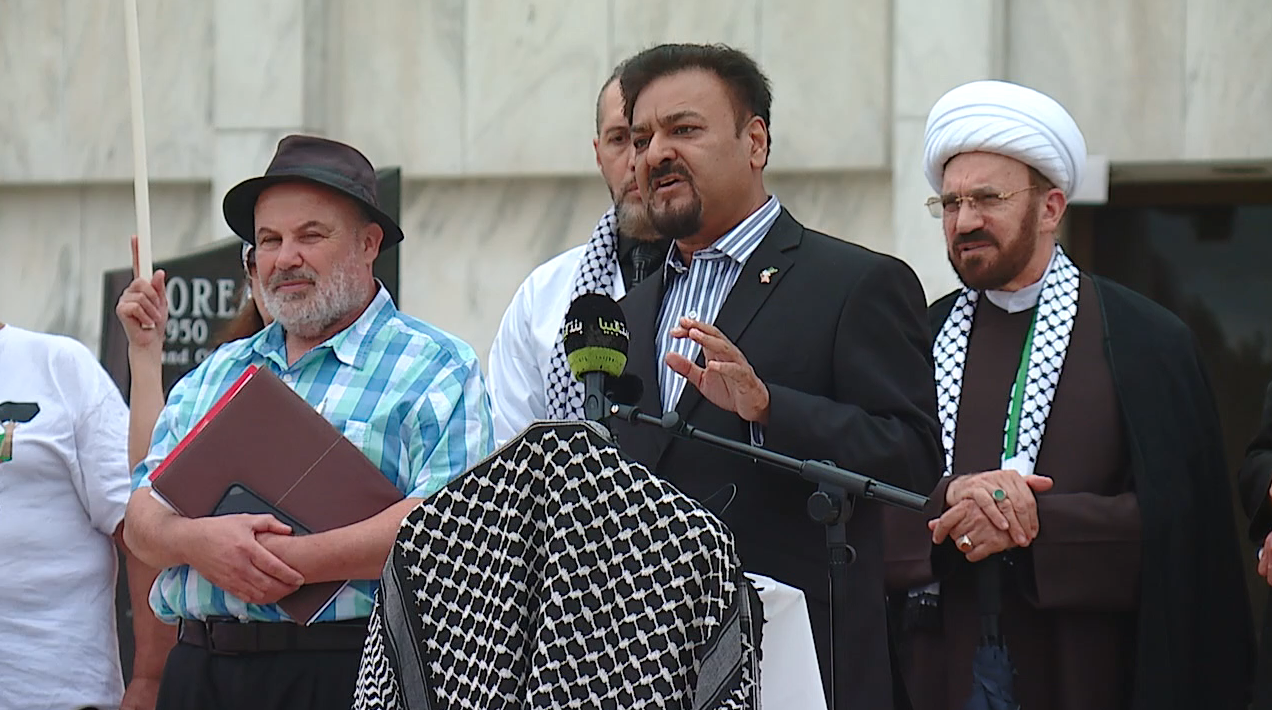 Naveed Ashraf, the executive director of the American Pakistani Community Alliance