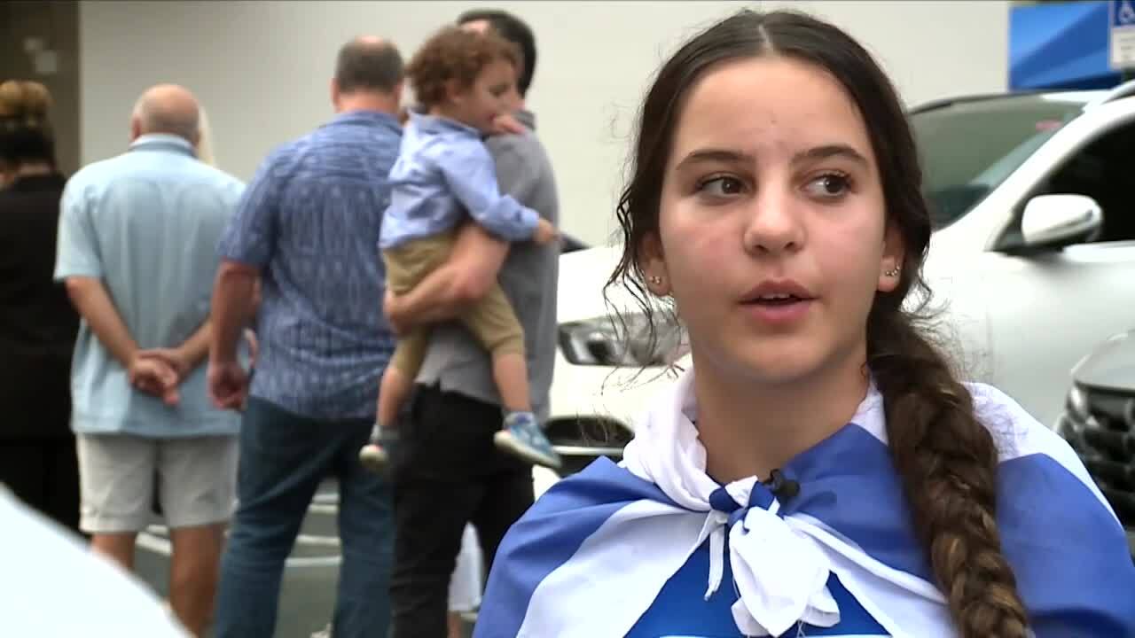 Natalie Grunberg has family in Israel, including her brother. Oct. 10, 2023