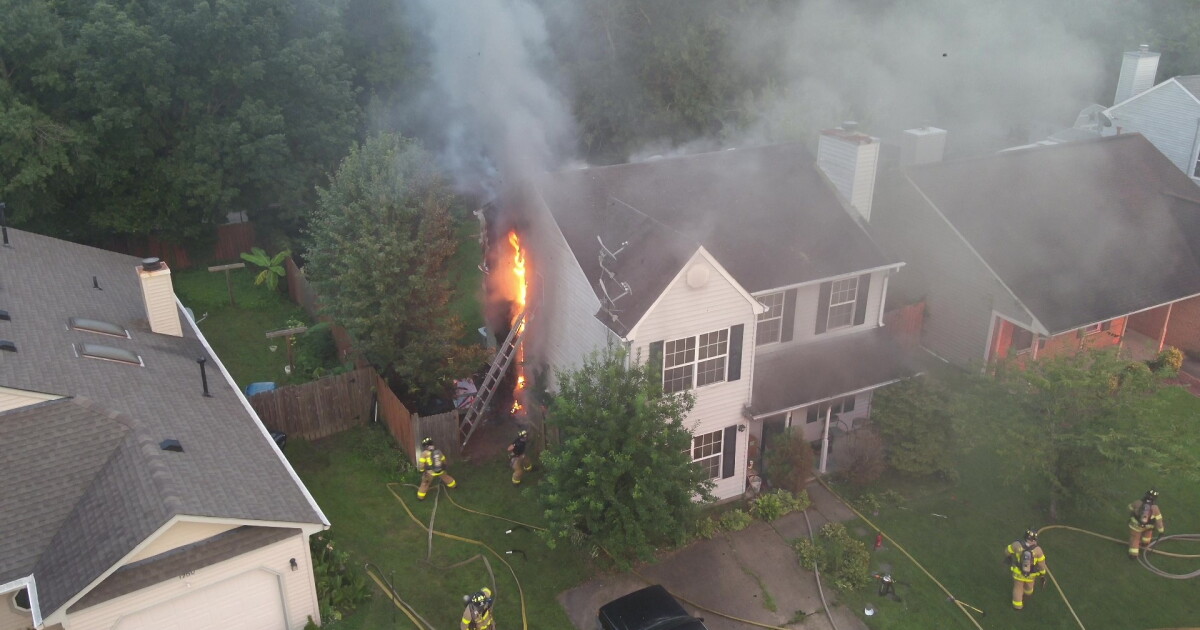 Three displaced following Virginia Beach house fire