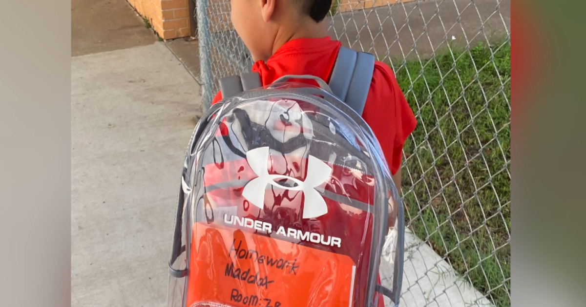 CCISD announces clear backpack policy for 202324 school year