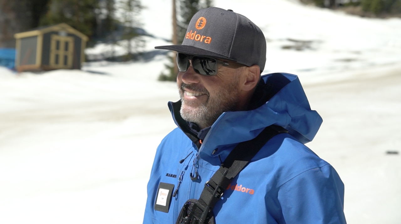 Eldora Mountain Marketing and Communications Director Sam Bass