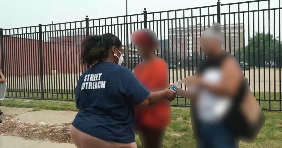 'Protect yourself': Covenant House Michigan hands out masks amid toxic smoke