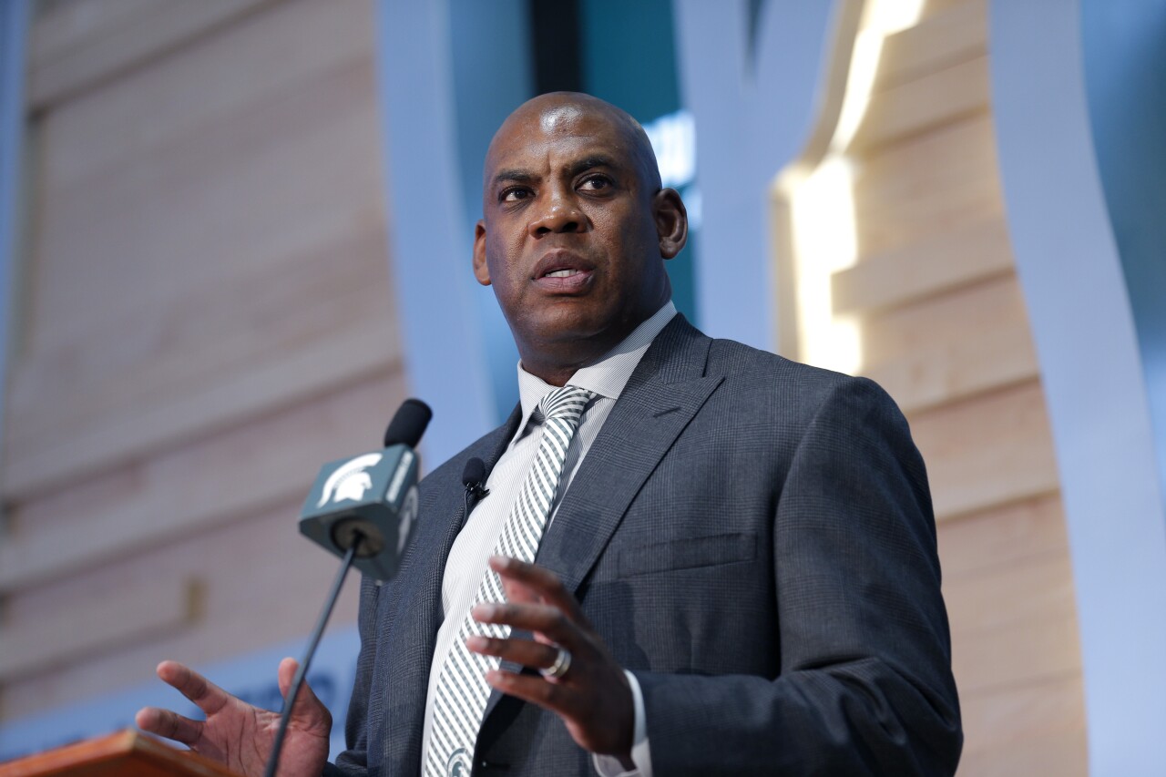 Michigan State Mel Tucker Football