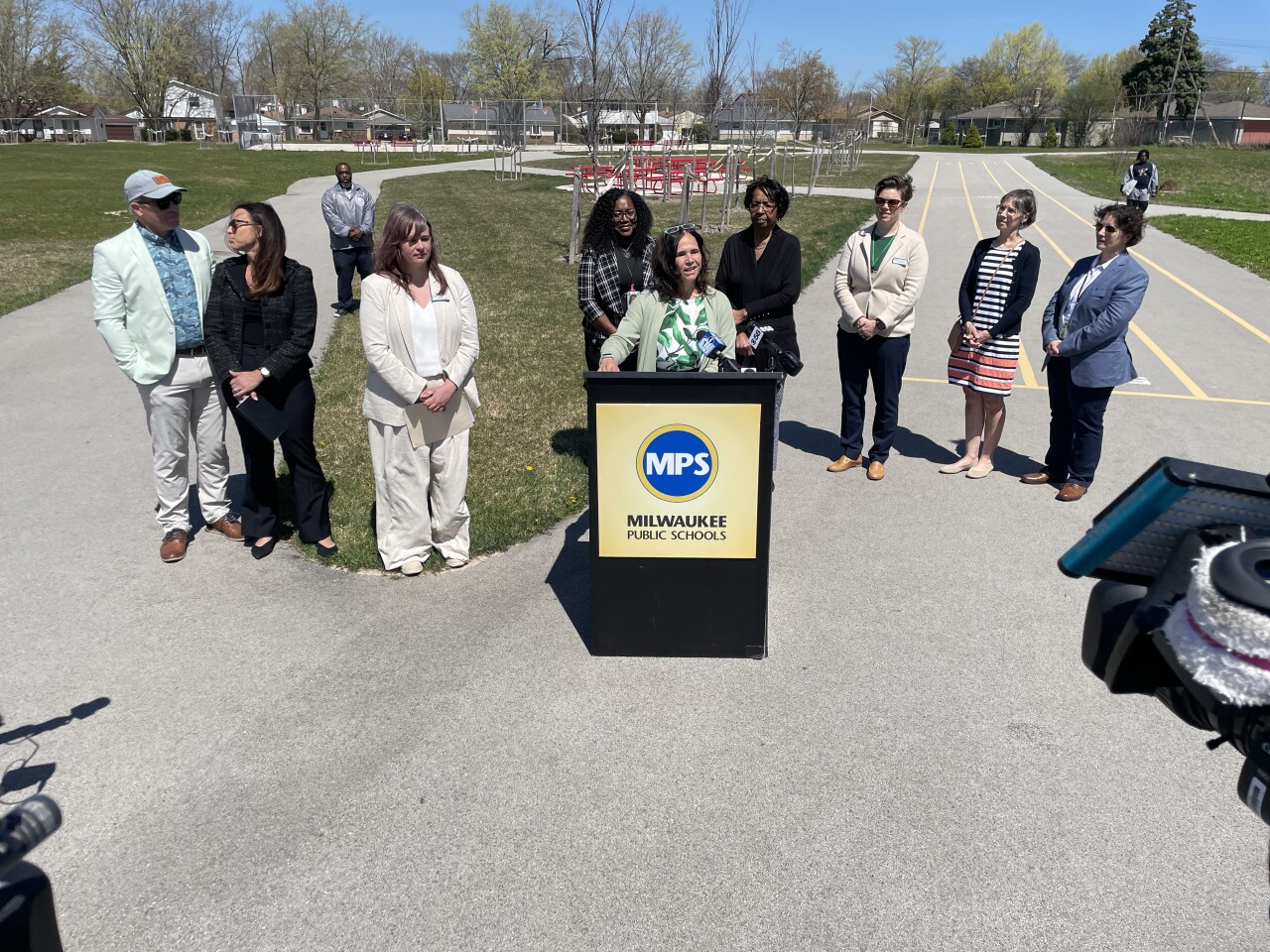 Milwaukee Public Schools is using $39 million in grants for a five-year sustainability plan to create greener, healthier outdoor learning spaces.
