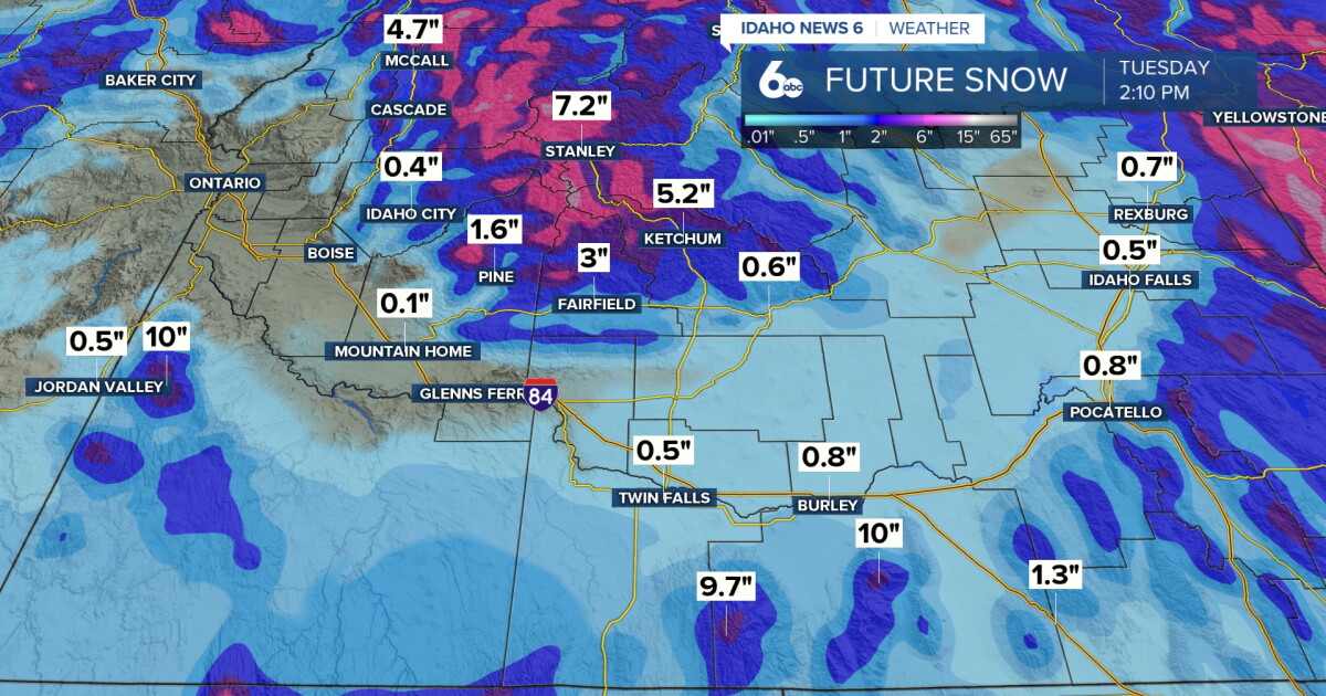 Sunshine and 60s continue on Sunday! Cooldown with mountain snow next week - Vimarsana News
