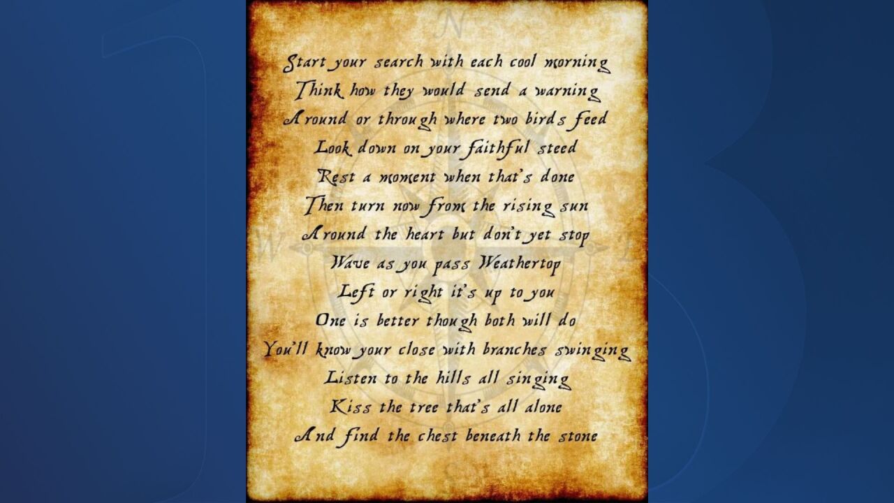 Utah treasure hunt organizers release first clue