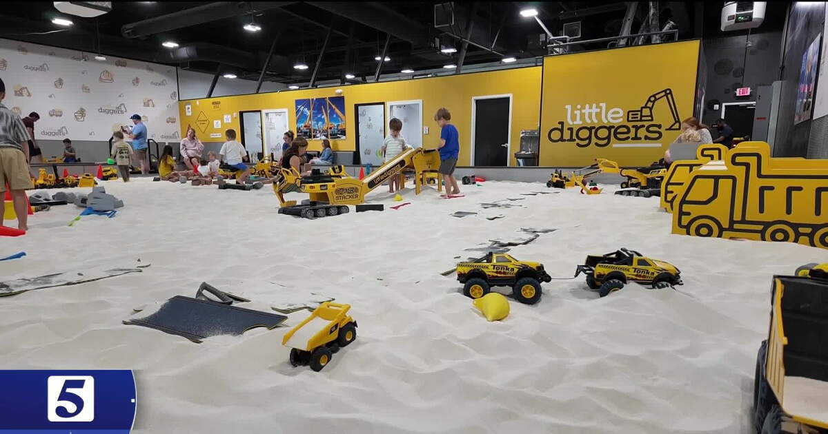 New indoor sandbox gives kids and parents a hands-on space to build, explore and bond in Franklin