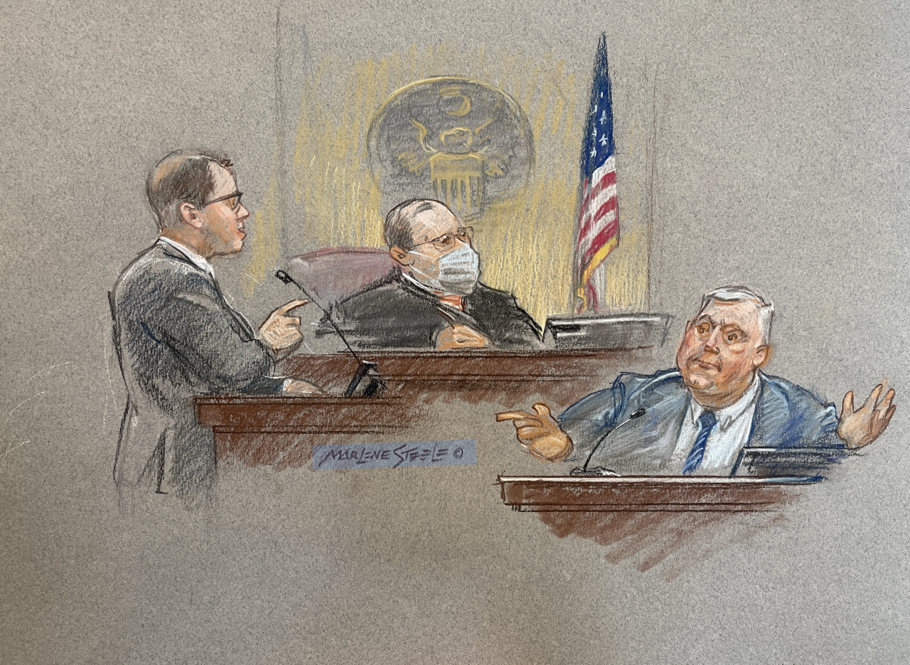 Former Ohio House Speaker Larry Householder testifies in his own defense.