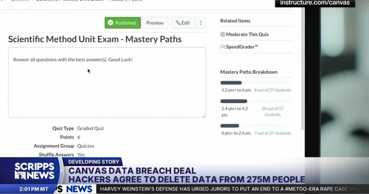 Hackers behind Canvas breach agree to delete data from 275M people