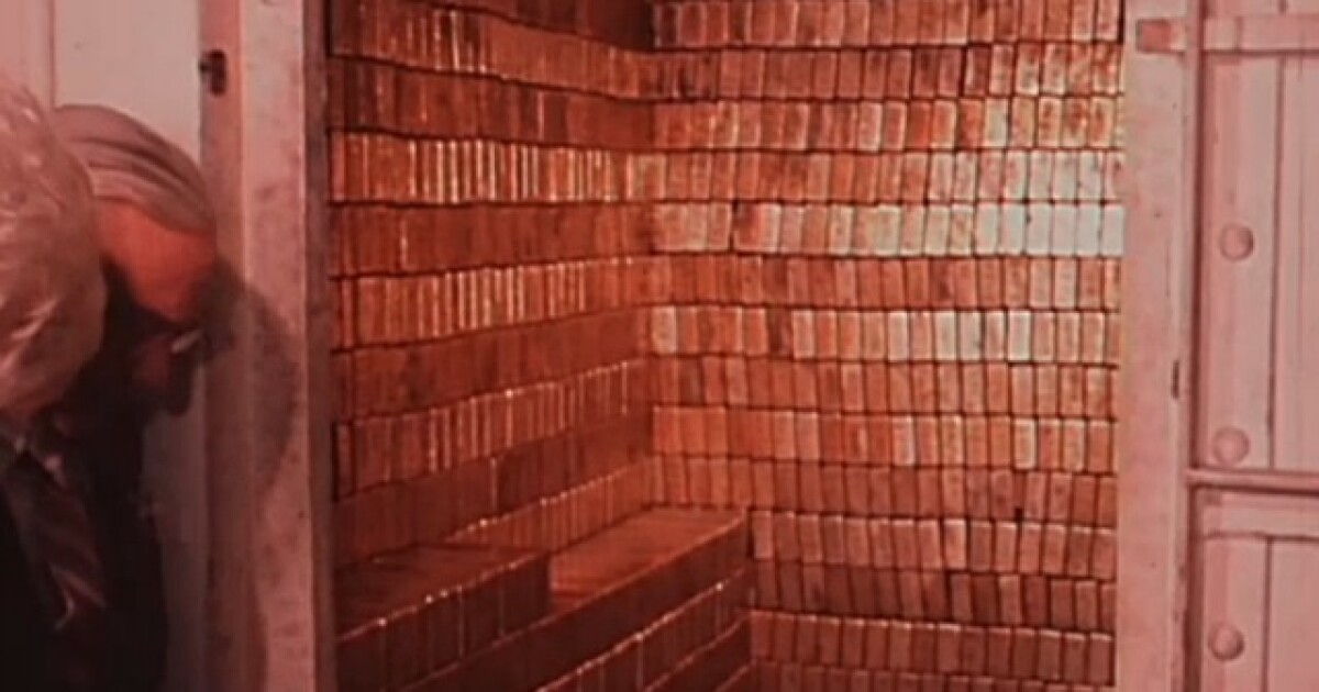 Vault: Rare look inside gold vault at Fort Knox