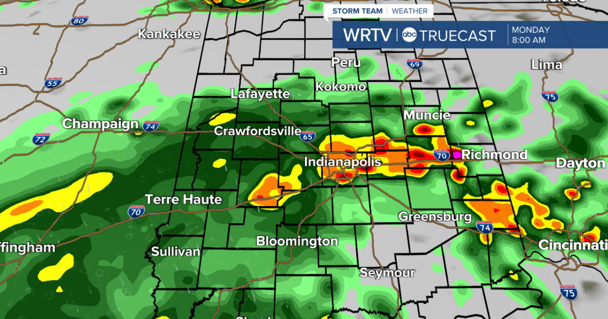 The week starts with the chance for much needed rain