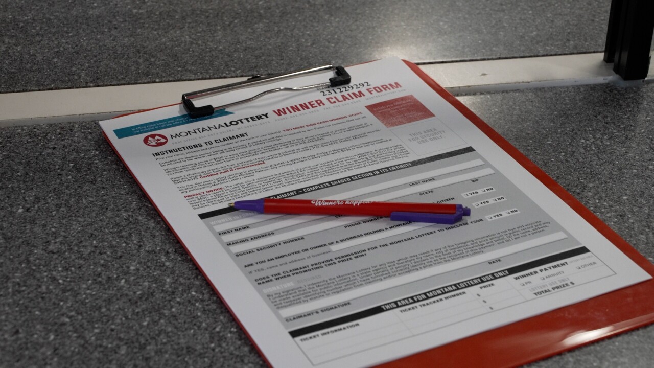 KTVH Montana Millionaire Claim Form
