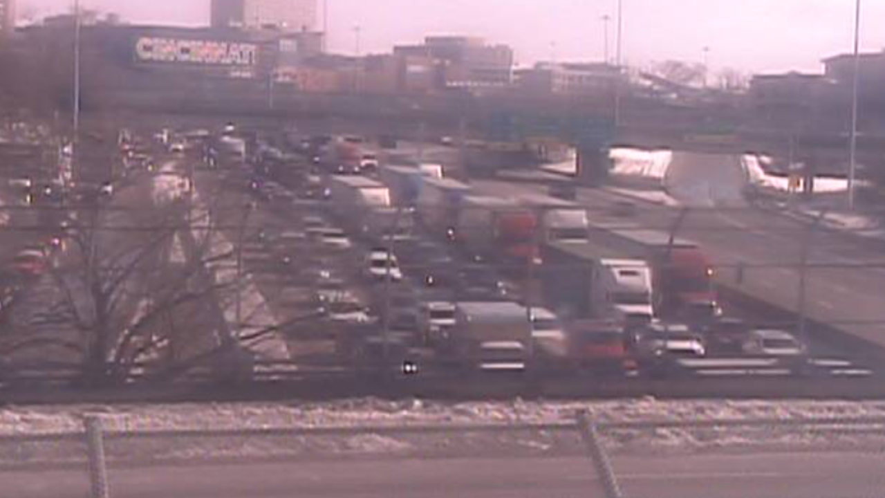 traffic crash i-75 odot cincinnati