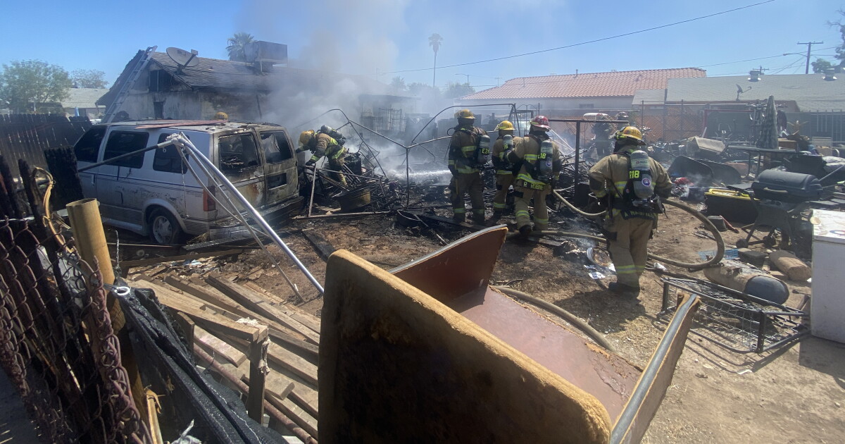 Seven people displaced after house fire near 32nd Street and McDowell Road