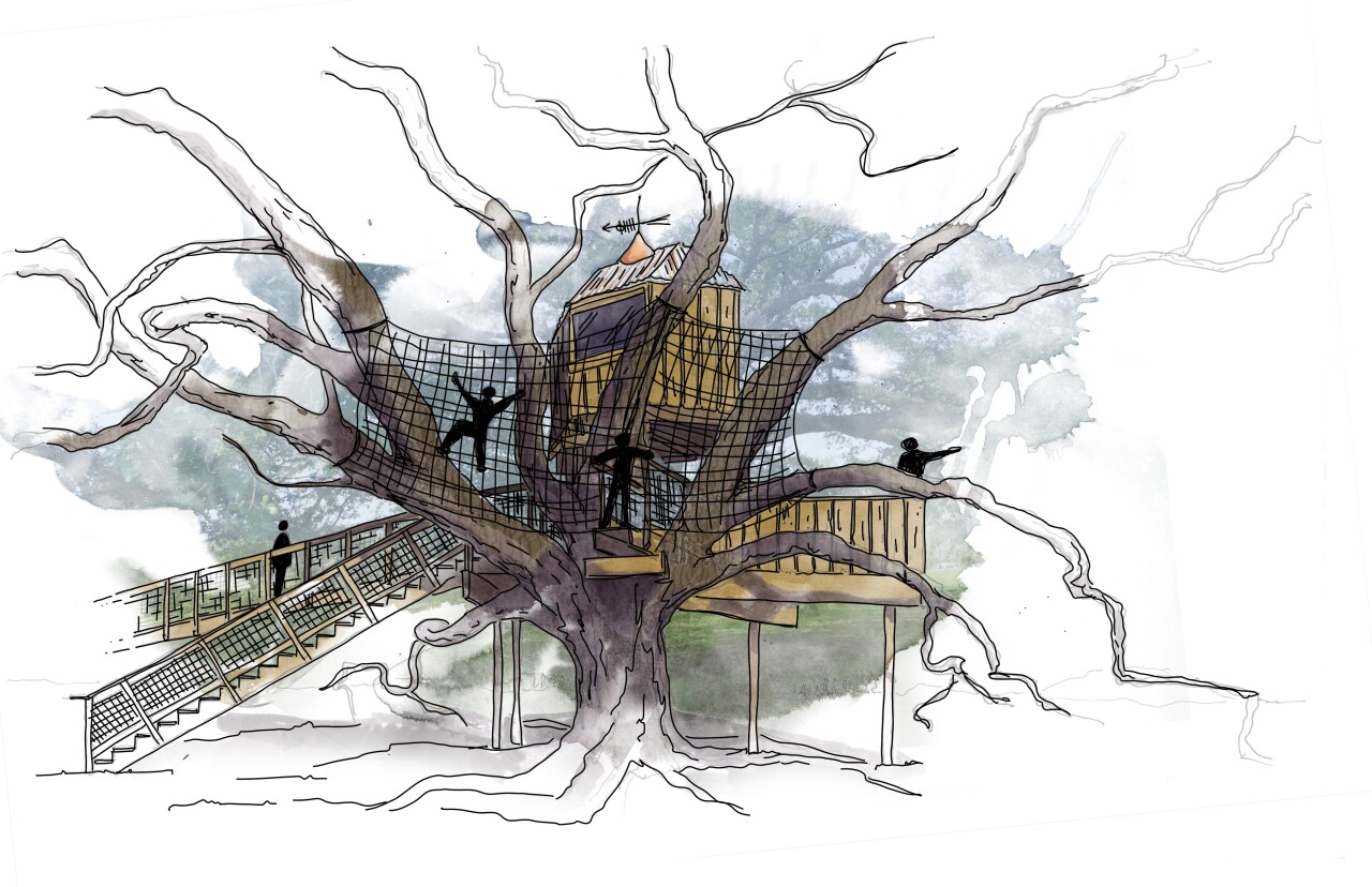 Treehouse Watercolor - Moncus Park.jpg