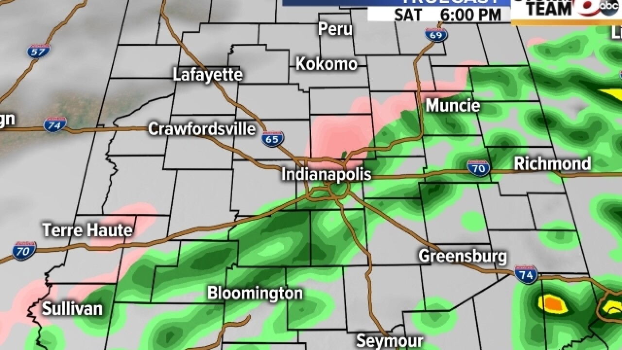 TIMELINE: When the wintry mix is headed your way