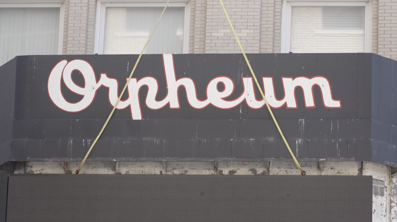 Orpheum Theater sign 5