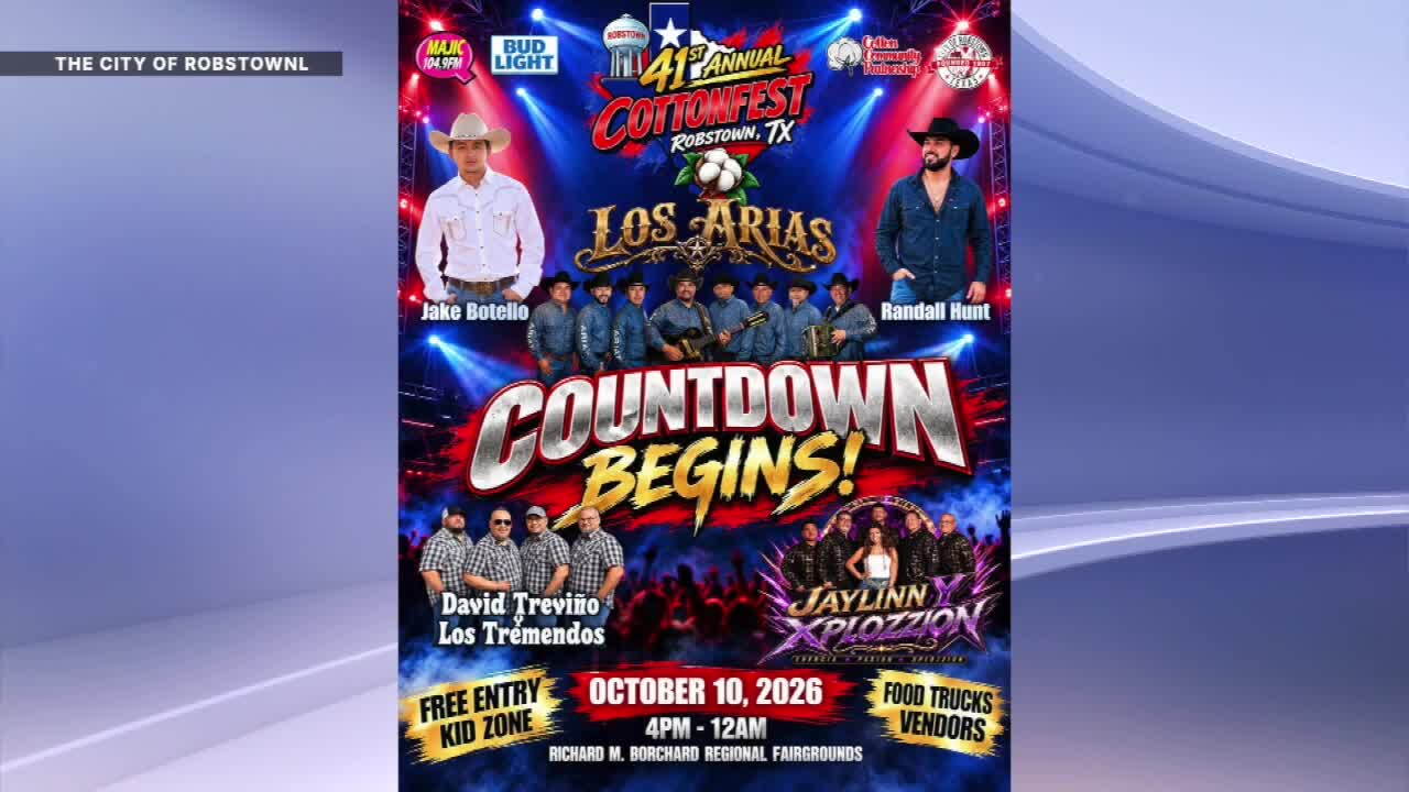 Robstown's 41st annual Cottonfest returns Saturday with free music and family fun