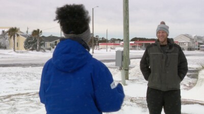 Winter storm transforms Outer Banks 