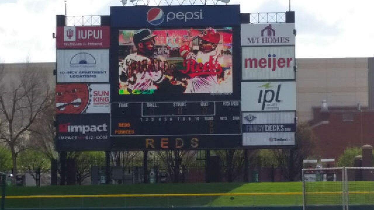 PICS: Reds and Pirates game at Victory Field
