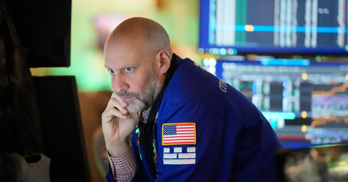 Dow drops 400 after trimming an early plunge of 1,200 as oil prices climb even higher