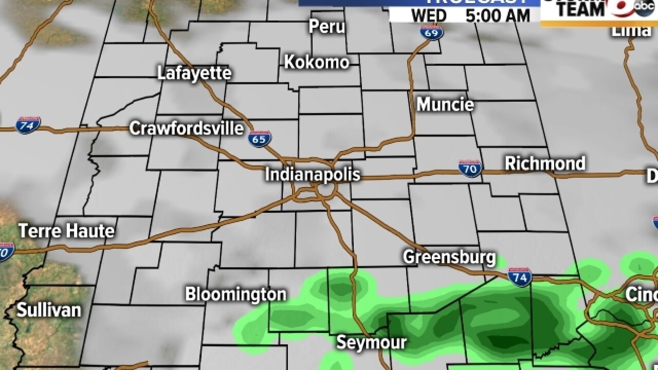 TIMELINE: Severe weather moves through Indiana