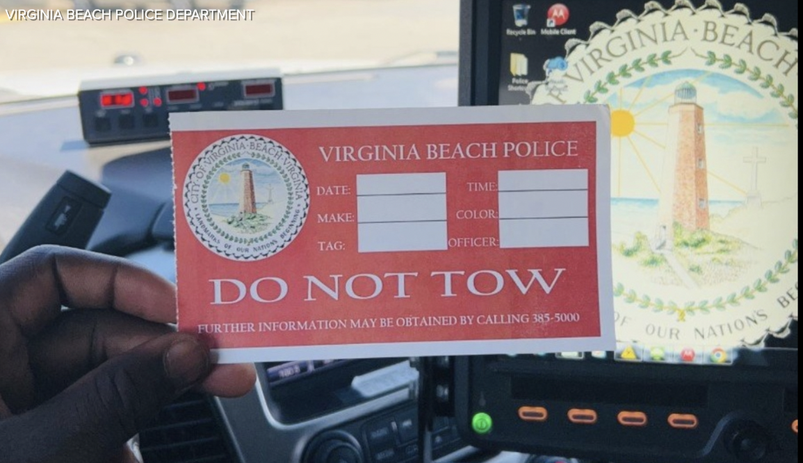 VB Police encourages drunk drivers to use 'Do Not Tow' program instead of getting behind the wheel