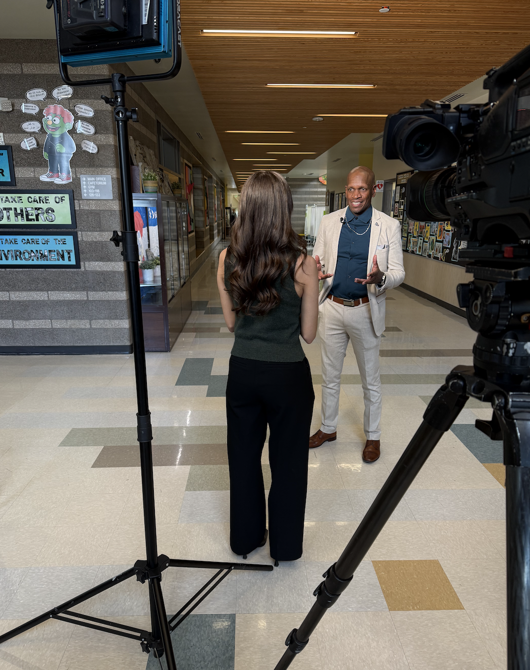Michael Atkins, DPS Director of Black Student Success, speaks with Denver7's Sophia Villalba.