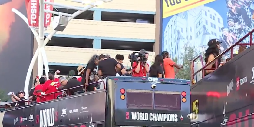 Aces parade