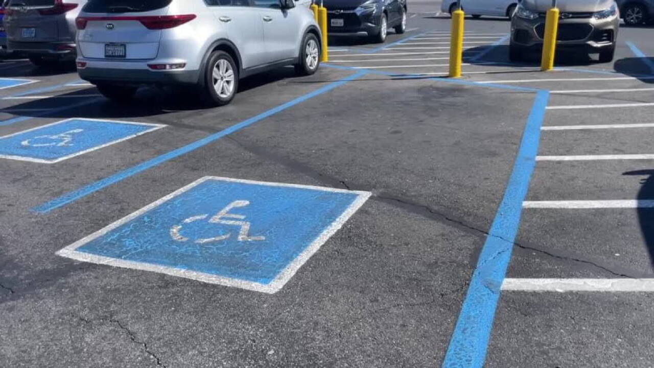 Handicap parking