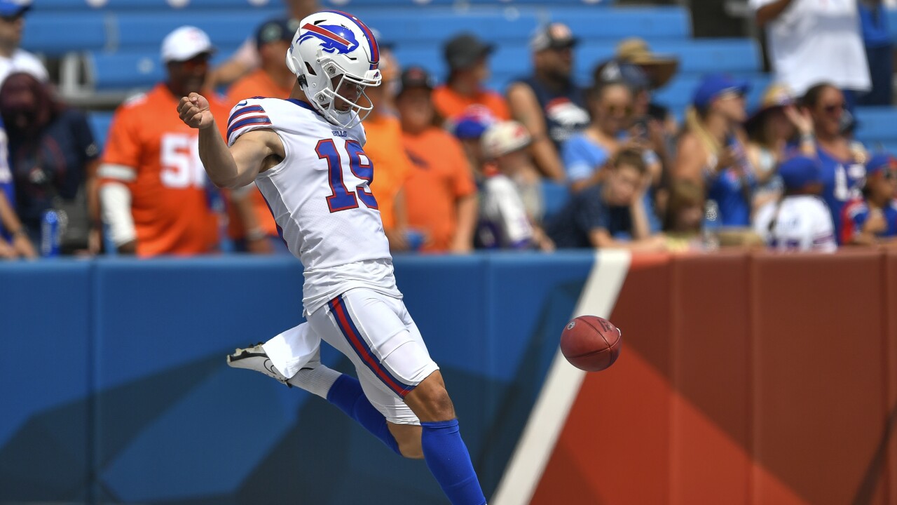 Bills punter Matt Araiza accused of raping 17-year-old girl in 2021