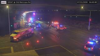 SR 347 Maricopa Road crash