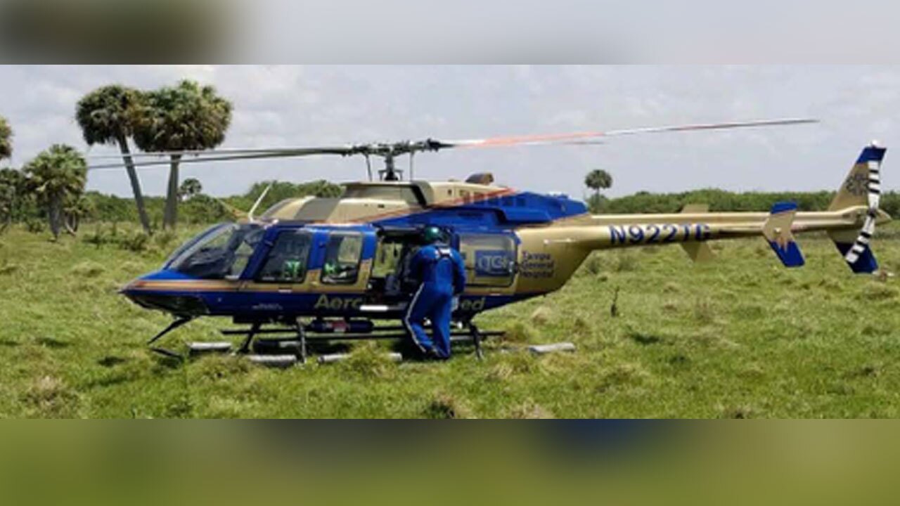 Helicopter responds to Glades County small planes crash April 29, 2021