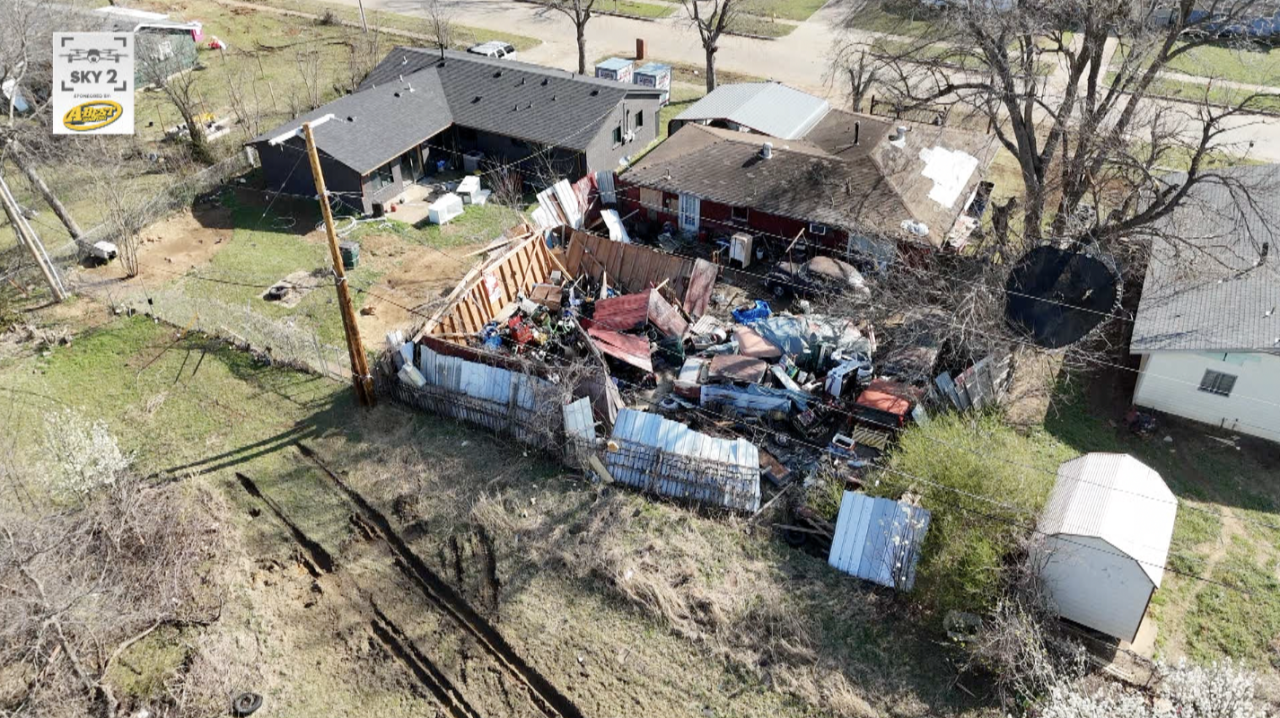 NORTH TULSA TORNADO DRONE