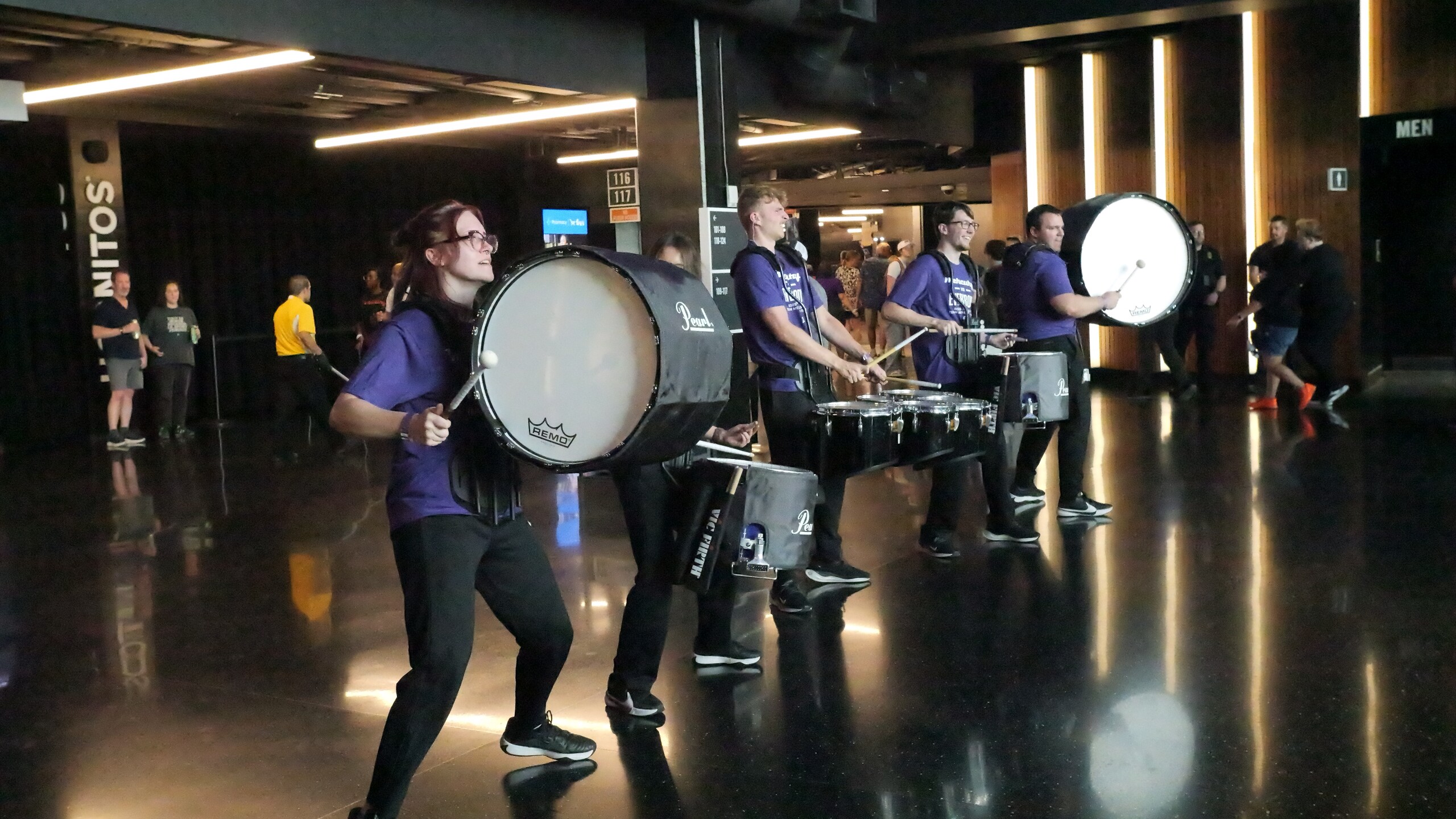 Live music ahead of Game 3 of the Phoenix Mercury vs. the Las Vegas Aces in Phoenix. 