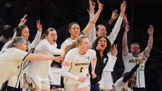 APTOPIX NCAA Louisville Michigan Basketball