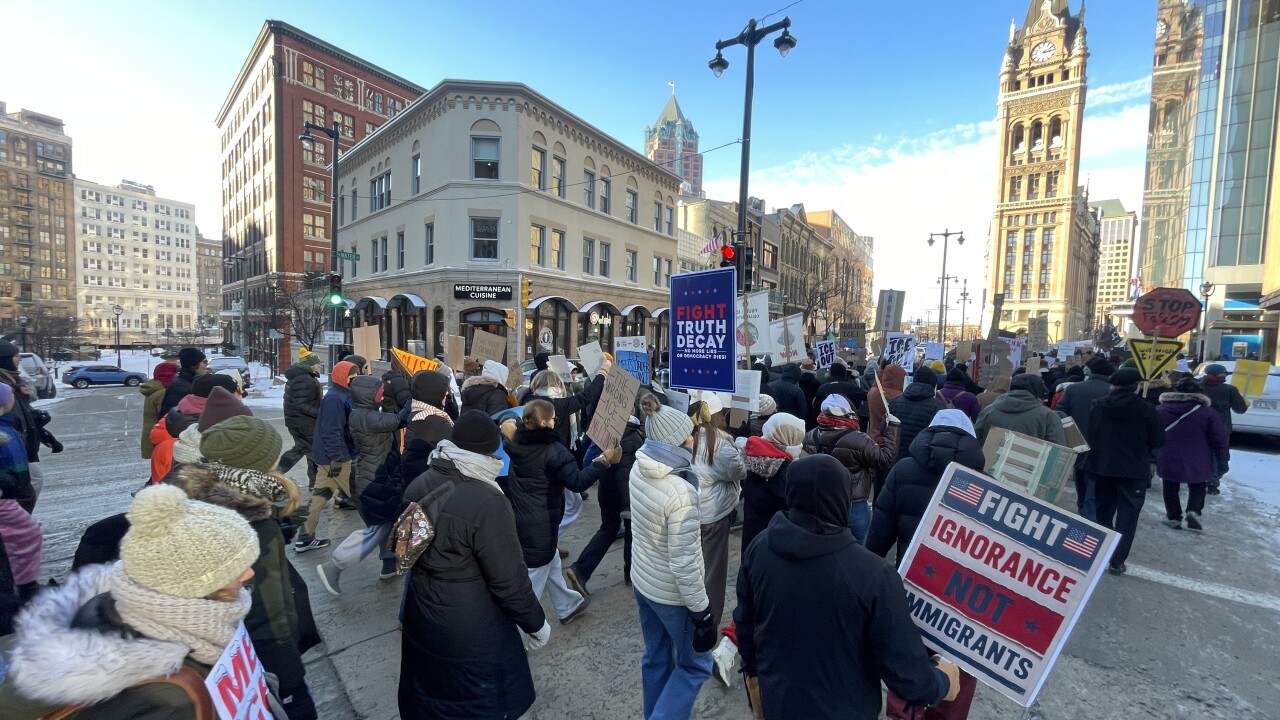 ICE PROTEST IN MILWAUKEE 01-30-26