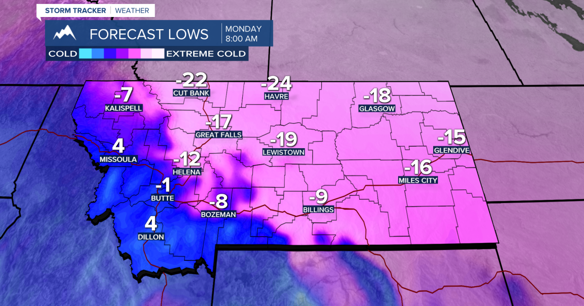Severe winter weather to impact Montana tonight through early next week