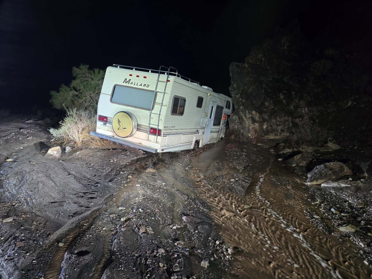 Trapped RV