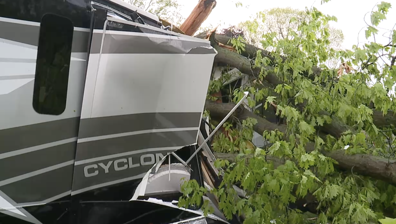 Storm damage
