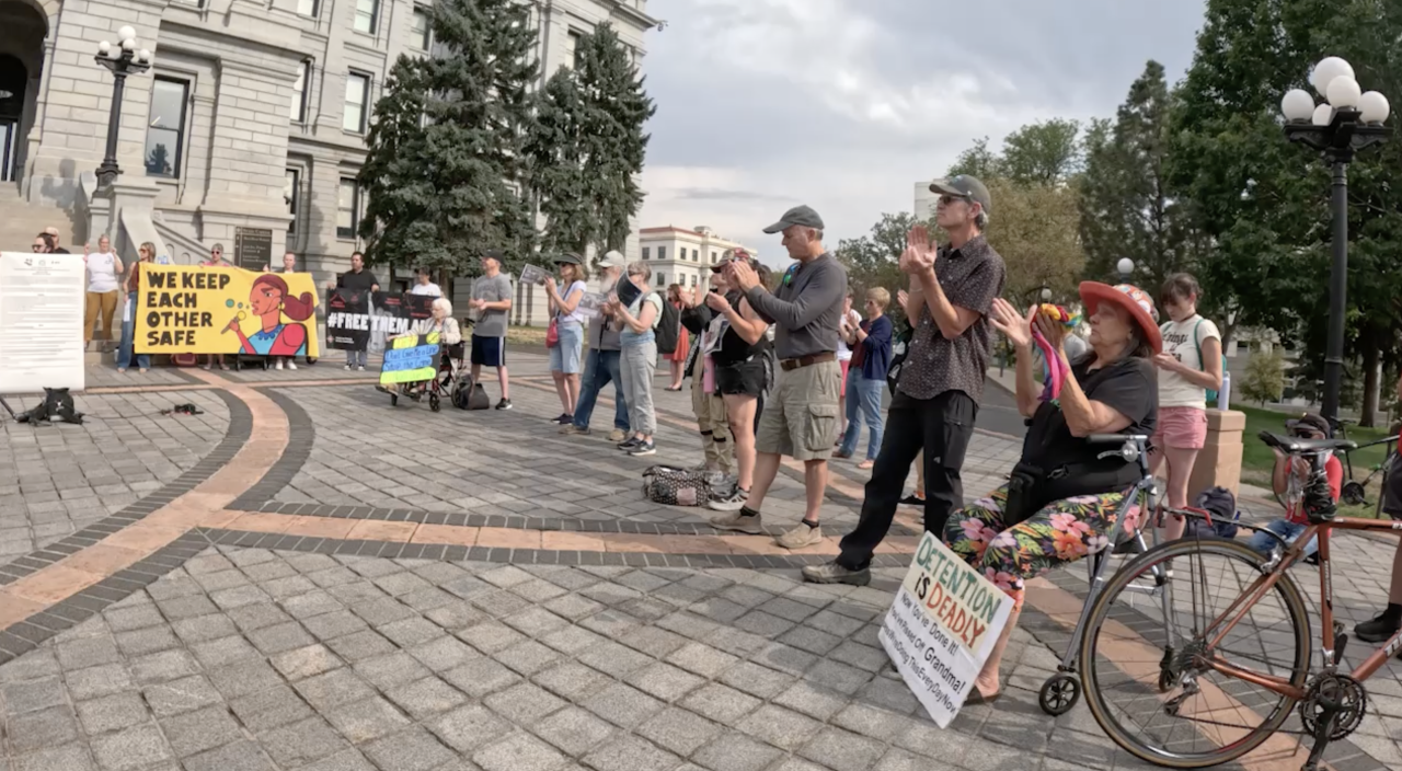 TB investigation protest